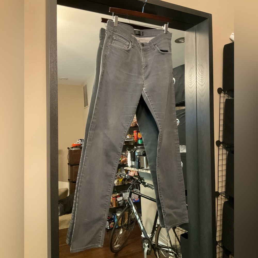 J Brand Men’s Jeans Indigo Gray Straight Leg Timeless Denim 32x32 Classic